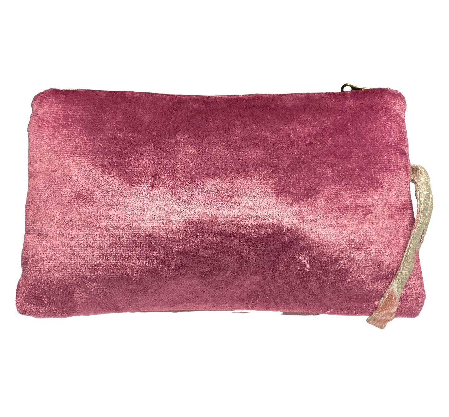 Pochette in tessuto/velluto