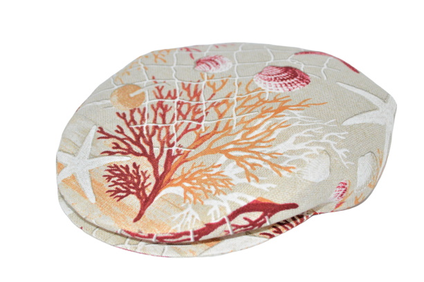 Coppola modello ' Pirandello' in Lino Fantasia Corallo