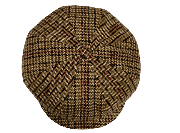 Coppola Modello 'Meusa' in Lana Pied De Poule