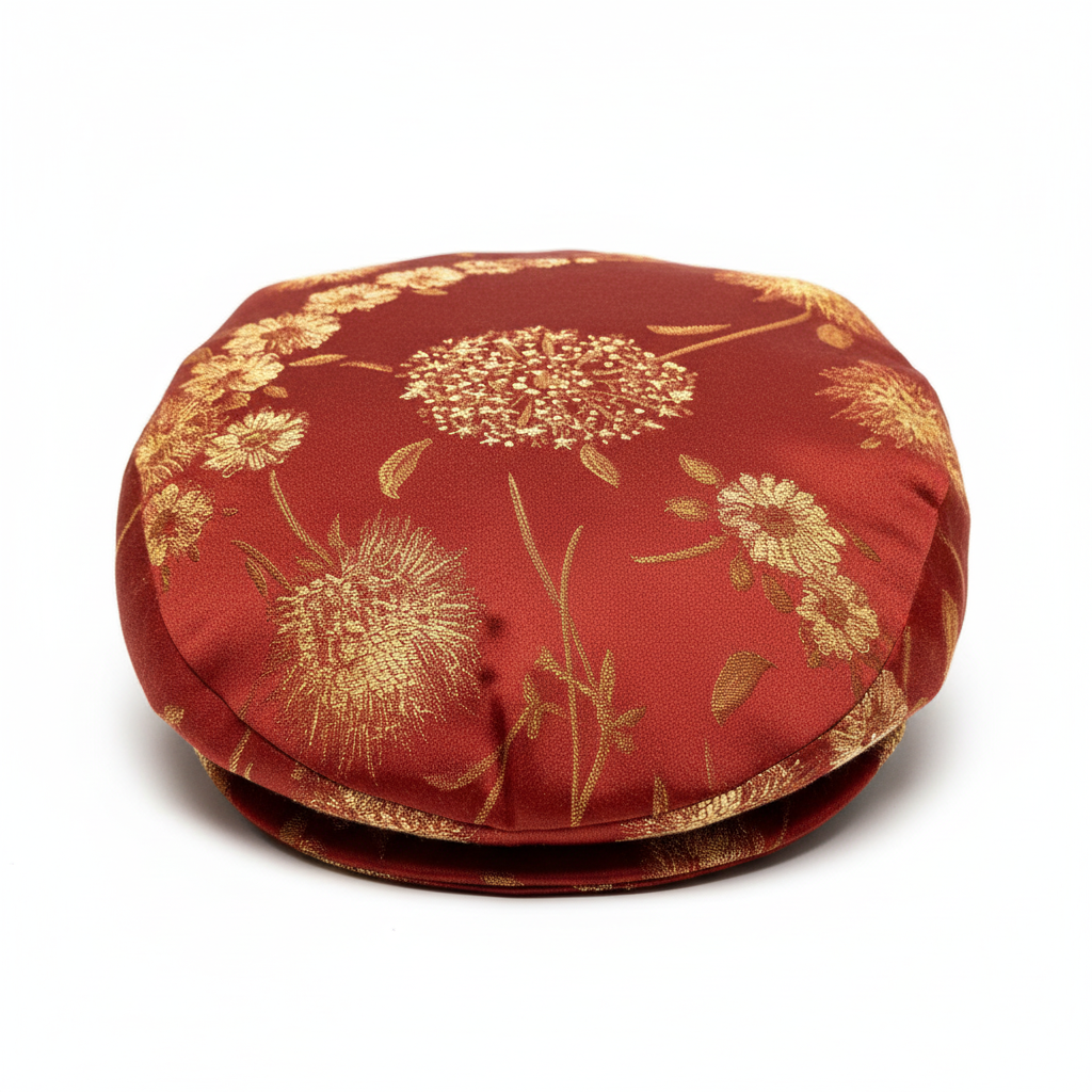 Coppola storta pezzo unico in cotone - vista frontale