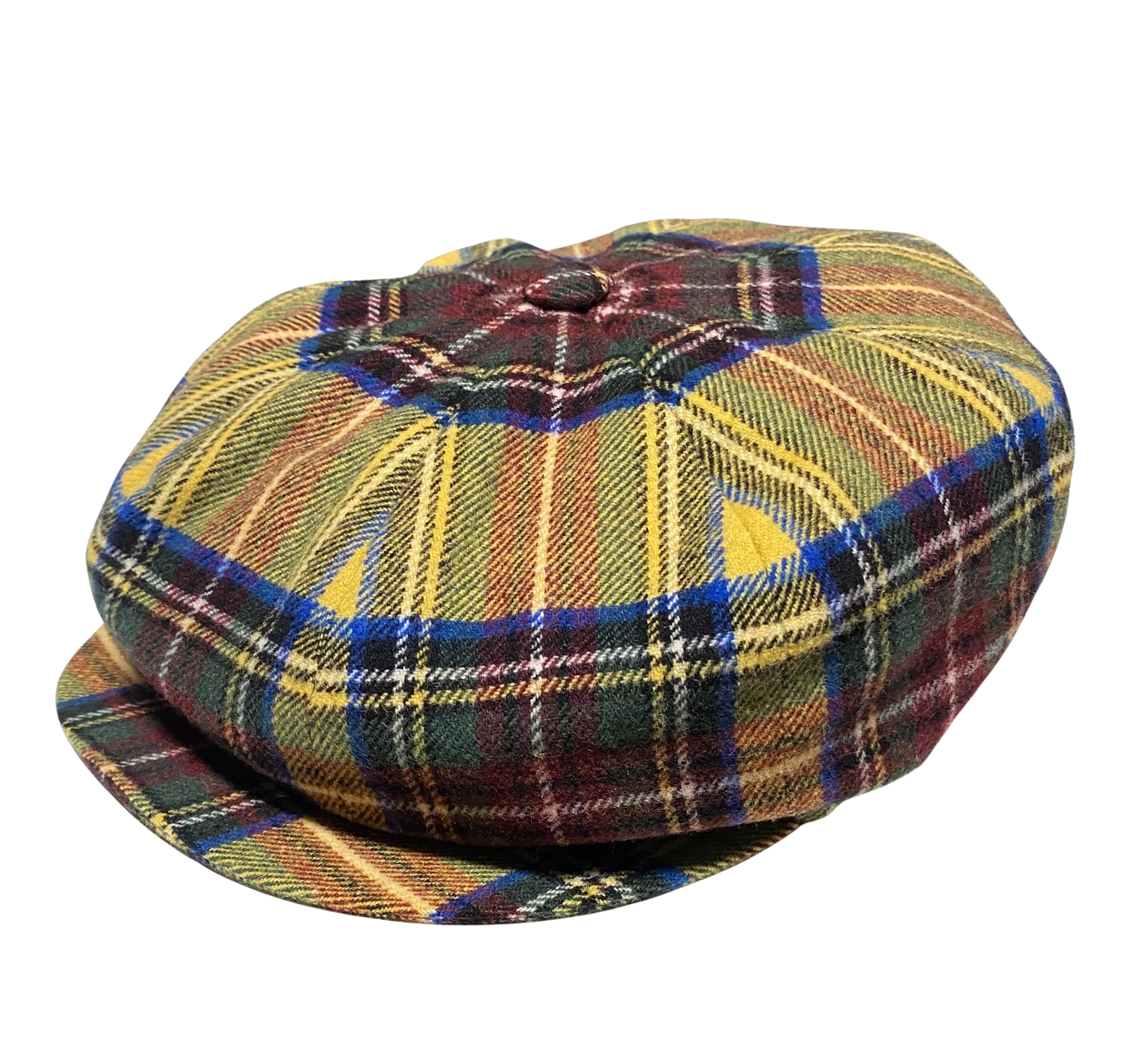 'Meusa' Scottish Pattern Wool Coppola