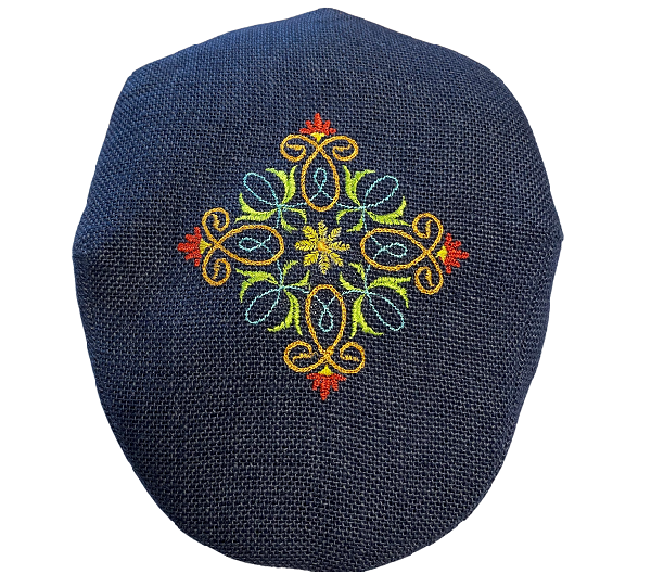 PR14325MA- Pirandello In Embroidered Jute