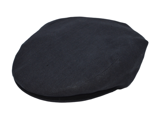 'Pirandello' flat cap in linen