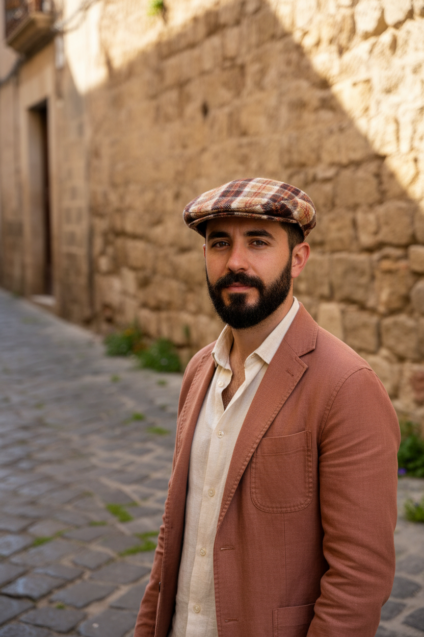 Coppola a quadri in atmosfera siciliana