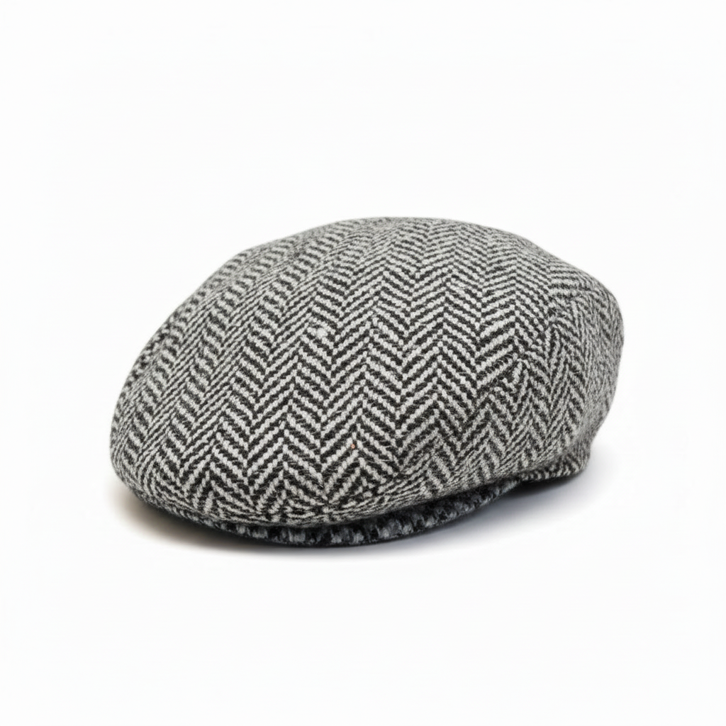 Coppola Pirandello in lana spina di pesce