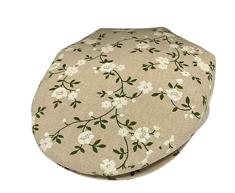 Coppola modello ' Pirandello' in Lino Fantasia fiori